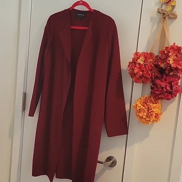 lafayette 148 red dress Lafayette 148 sleeveless red dress with back zip. Size 14